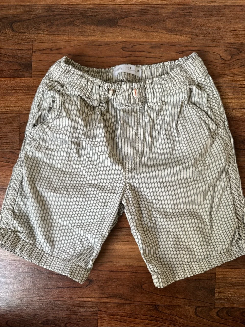 Zara • Cat & Jack | 2 Pairs of Striped Bermuda Shorts